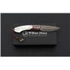 Image 2 : William Henry Model B12-WMPC Spearpoint Button Lock Folding Knife