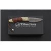 Image 2 : One of 20 William Henry Model B12-1121 Timberline Button Lock Folding Knife