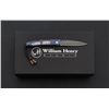 Image 2 : One of 50 William Henry Model B06 Iron Bird Button Lock Folding Knife