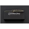 Image 1 : One of 50 William Henry Model B30-1111 Gray Ghost Button Lock Folding Knife
