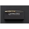 Image 2 : One of 50 William Henry Model B30-1111 Gray Ghost Button Lock Folding Knife