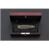 Image 3 : One of 50 William Henry Model B30-1111 Gray Ghost Button Lock Folding Knife