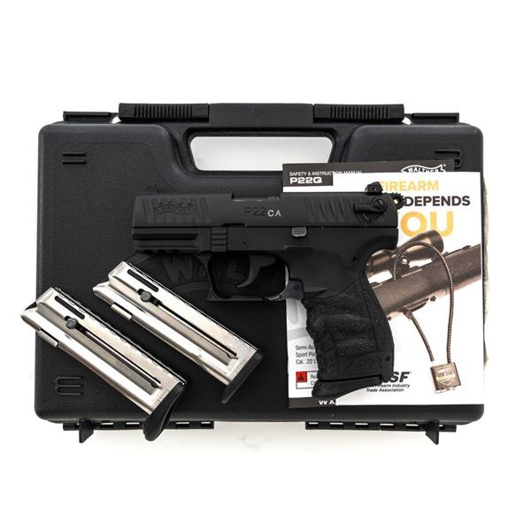 Walther P22CA Semi-Automatic Pistol