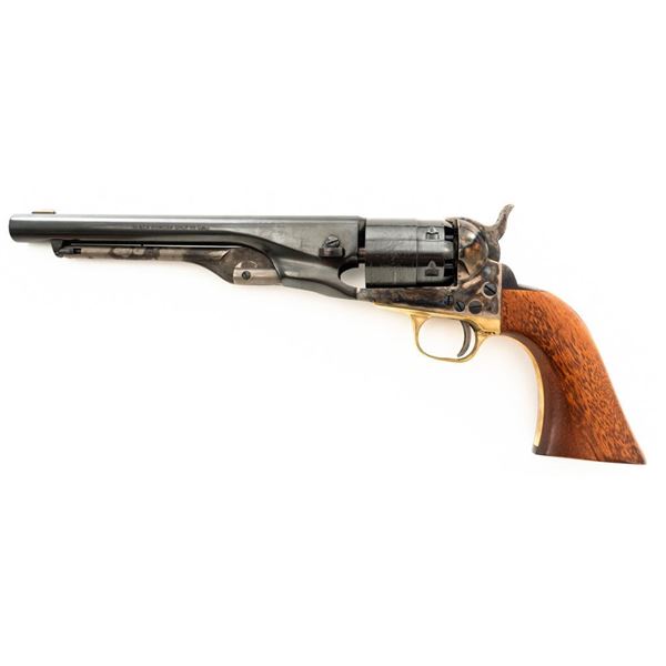 Italian Pietta 1860 Army Steel Frame Single Action Black Powder Percussion Revolver