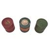 Image 1 : Lot of Three (3) Vintage Metal Gunpowder Storage Containers