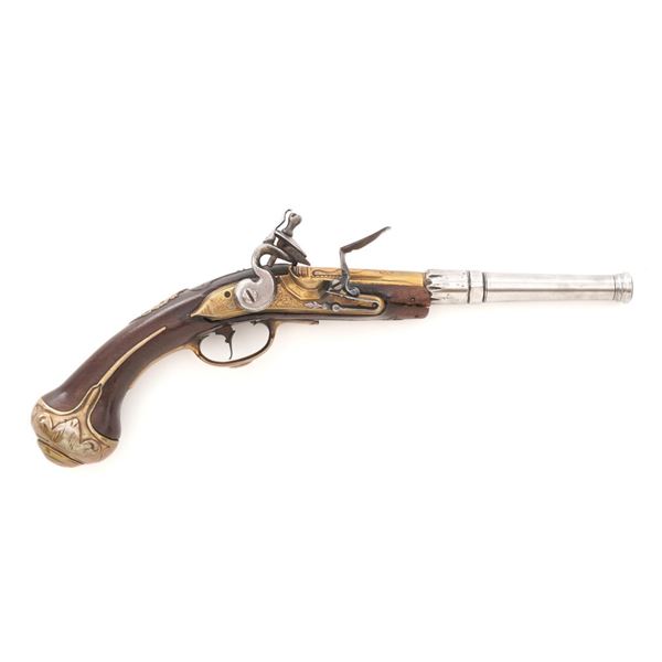 Antique Dutch Flintlock Pistol