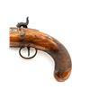 Image 8 : Engraved English Hopkins Single Shot Back Action Percussion Pistol