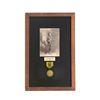 Image 1 : Framed Spanish American War Photograph of Pvt. John Britton with Spanish Service Medal