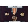 Image 2 : Spanish American War Veteran Framed Display with photographs, medals, and memorabilia