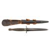 Image 4 : British Third Pattern Fairbairn Sykes Commando Knife with Sheath
