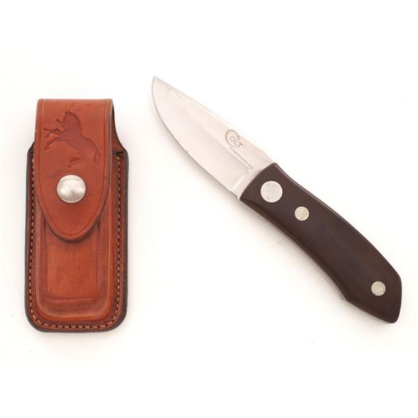 Barry Wood Design Colt "Swing Hunter" Folding Knife with Sheath