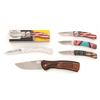 Image 7 : Lot of Eight (8) Buck Folding Knives