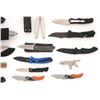 Image 2 : Lot of Twenty (20) Folding and Fixed Blade Knives by SOG, Leatherman, Beretta, Benchmade, S&W, etc