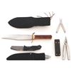 Image 4 : Lot of Twenty (20) Folding and Fixed Blade Knives by SOG, Leatherman, Beretta, Benchmade, S&W, etc