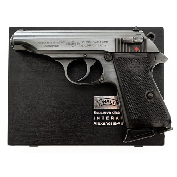 Early French Manurhin Walther Model PP Semi-Automatic Double Action Pistol