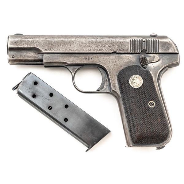 Three-Digit Colt Model 1908 Pocket Hammerless Semi-Automatic Pistol