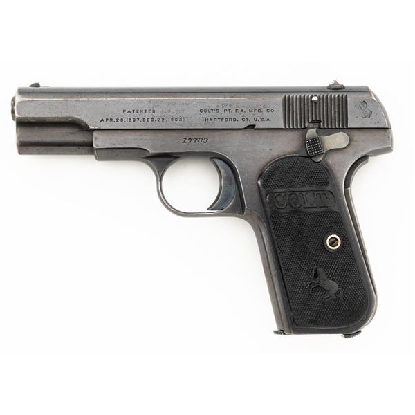 Colt Model 1908 Type III Pocket Hammerless Semi-Automatic Pistol