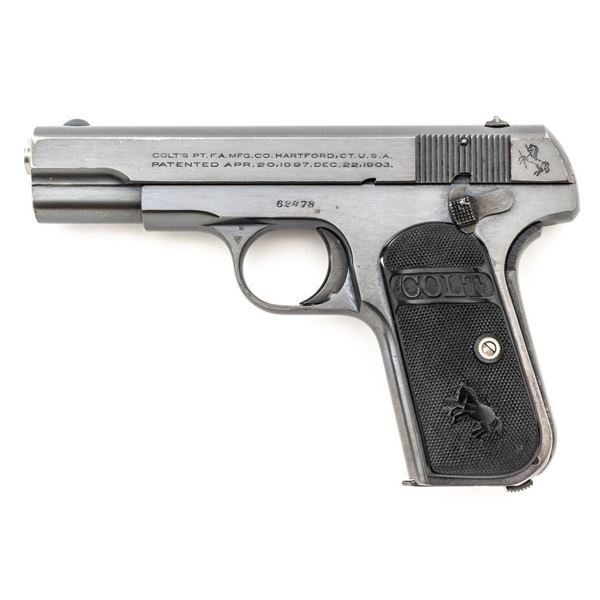 Colt Model 1908 Pocket Hammerless Semi-Automatic Pistol