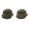 Image 1 : Lot of Two (2) Spanish and Hungarian Military Helmets