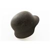 Image 2 : German M42 Steel Helmet with Replacement Black Leather Chin Strap and Tan Liner