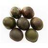 Image 1 : Lot of Seven (7) Steel Military Helmets