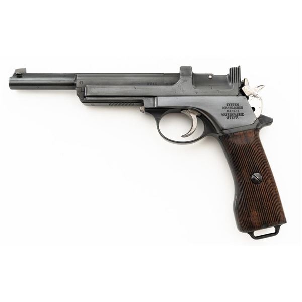 Argentine Contract Steyr Model 1905 Mannlicher Semi-Automatic Pistol