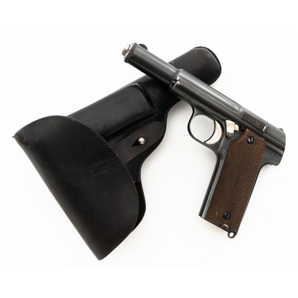 Spanish Astra 600/43 Semi-Automatic Pistol with Two (2) Magazines and Holster