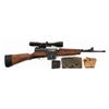 Image 1 : French MAS 49/56 Semi-Automatic Rifle with Scope, Two (2) Magazines, and Accessories