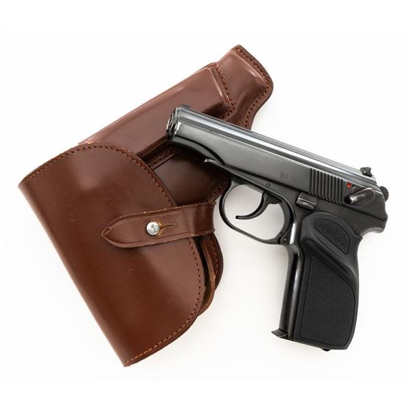 East German Makarov Semi-Automatic Pistol with Two (2) Magazines and Holster