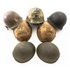 Image 2 : Lot of Seven (7) U. S. M1 Helmets