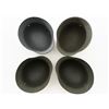 Image 3 : Lot of Four (4) WWII German Steel Helmet Shells