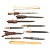 Image 1 : Lot Of Eleven (11) Bayonets and One Leather Frog