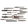 Image 2 : Lot Of Eleven (11) Bayonets and One Leather Frog