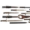 Image 8 : Lot Of Eleven (11) Bayonets and One Leather Frog
