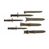 Image 5 : Lot of Five (5) Bayonets and Three (3) Scabbards