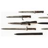 Image 3 : Lot of Eight (8) Bayonets with Scabbards