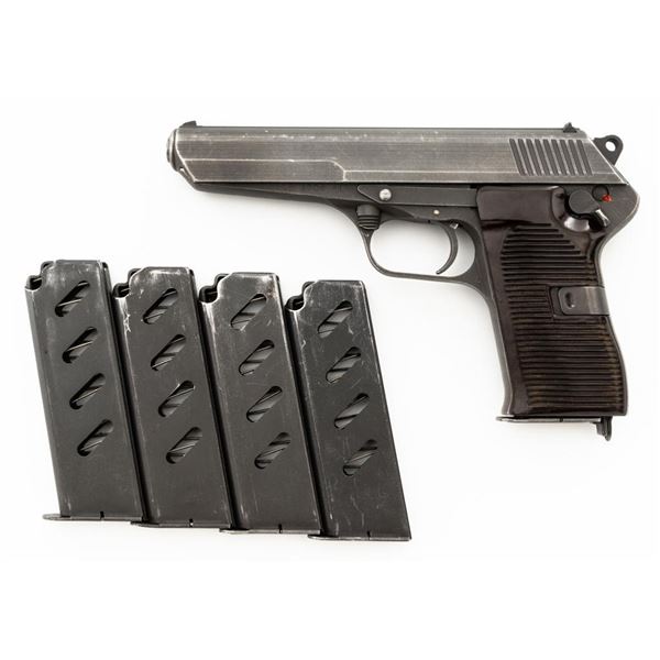 Czech CZ 52 Semi-Automatic Pistol with Five (5) Magazines