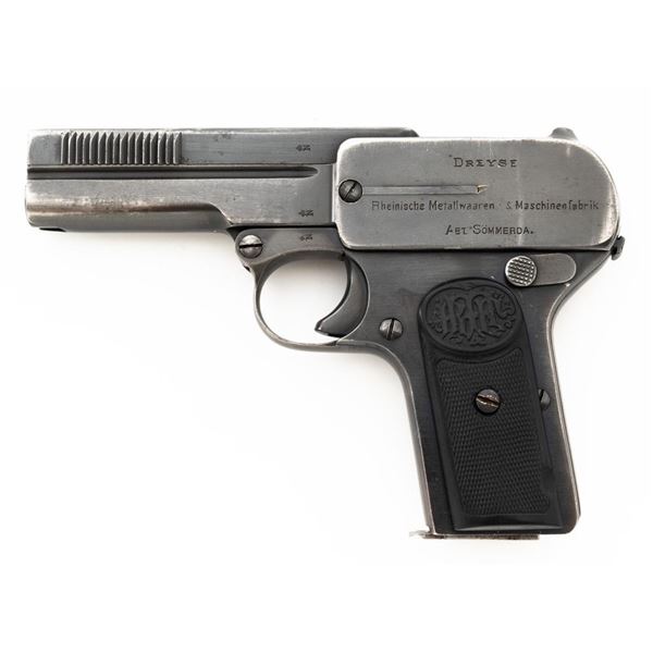 Dreyse Model 1907 Semi-Automatic Pistol