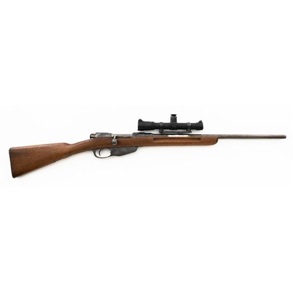 Modified M1895 Dutch Mannlicher Bolt Action Rifle with Scope