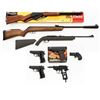 Image 1 : Lot of Three (3) Air Rifles, Four (4) Air Pistols, and Starter Pistol: 1.) Daisy Red Ryder Carbine