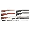 Image 1 : Large Lot of Misc. Air Rifle Parts & Accessories, including five (5) full stocks, buttstock