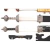 Image 2 : Lot of Five (5) Reproduction Roman Gladiator Style Swords