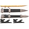 Image 3 : Lot of Five (5) Reproduction Roman Gladiator Style Swords