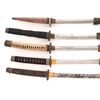 Image 2 : Lot of Eight (8) Reproduction Japanese Style Swords