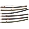 Image 3 : Lot of Eight (8) Reproduction Japanese Style Swords