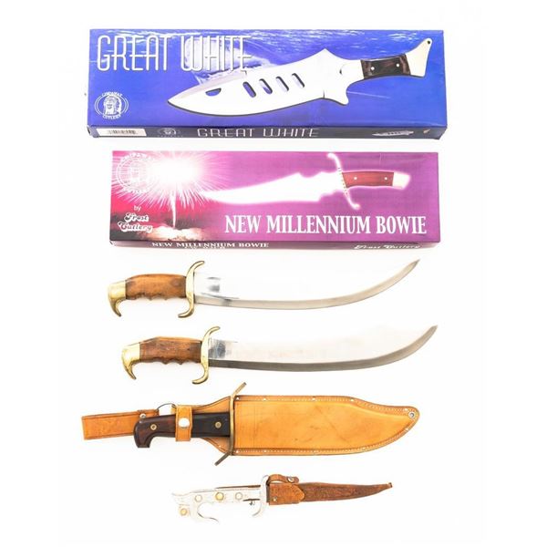 Lot of Six (6) Fantasy Style Bowie Knives