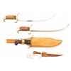 Image 2 : Lot of Six (6) Fantasy Style Bowie Knives
