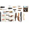 Image 3 : Lot of Thirty-Six (36) Folding and Fixed Blade Knives