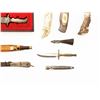 Image 5 : Lot of Seventeen (17) Fixed Blade and Folding Novelty Knives