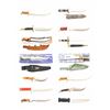 Image 1 : Lot of Fourteen (14) Fixed Blade Fantasy Knives